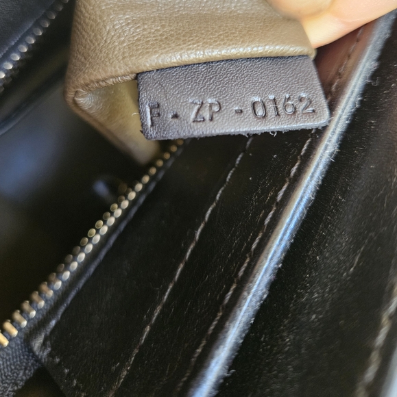 Celine Tricolor, Blue, Black and Light Blown Mini Luggage Bag - Picture 14 of 14